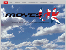Tablet Screenshot of moyesuk.com